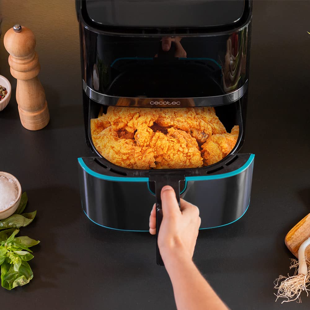 Мультипіч Cecotec Cecofry Full InoxBlack 5500 Pro Гаряче Повітря 5.5 Літра з аксесуарами, фото №3