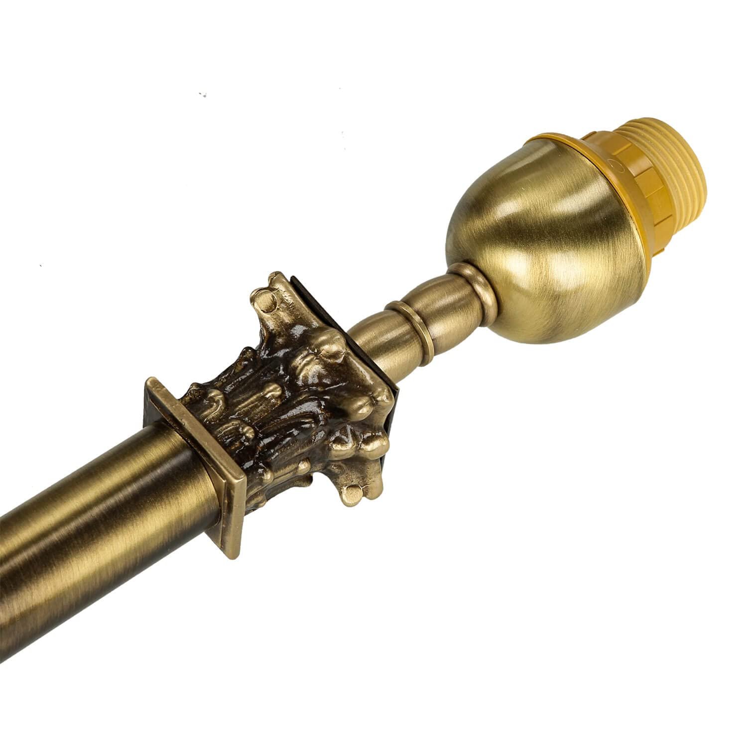 Настільна лампа Licht-Erlebnisse Premium 41.5 см E14 Білий Бронза, фото №4