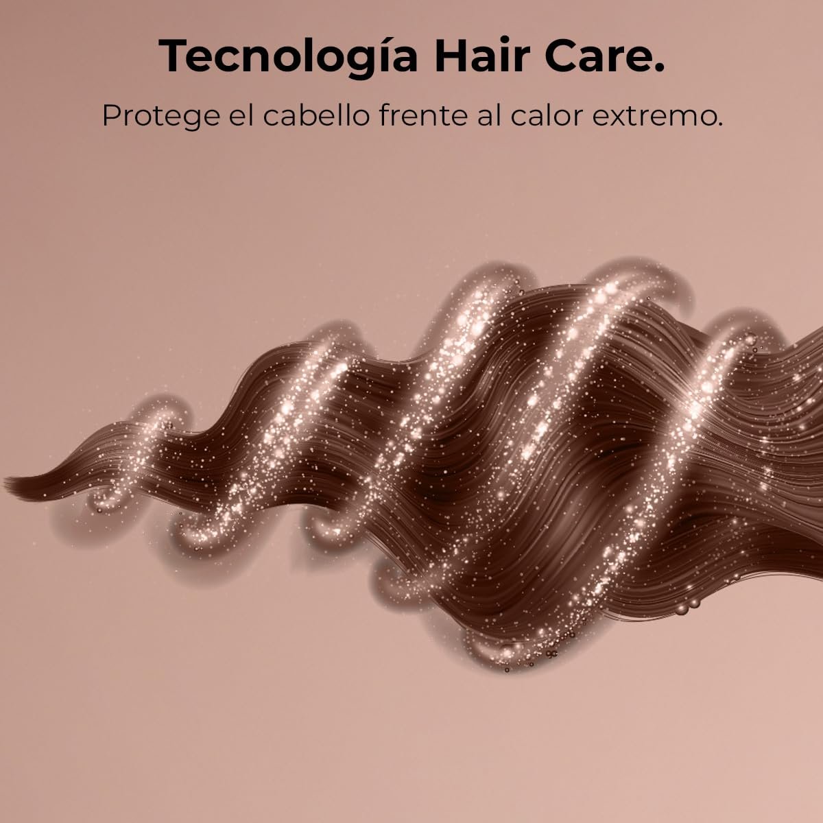 Фен Cecotec Bamba IoniCare Radiance, 2500 Вт, с DC-мотором, ионной технологией и большим воздушным потоком, 2 скорости и 3 температуры, включает насадку-концентратор и диффузор, фото №8