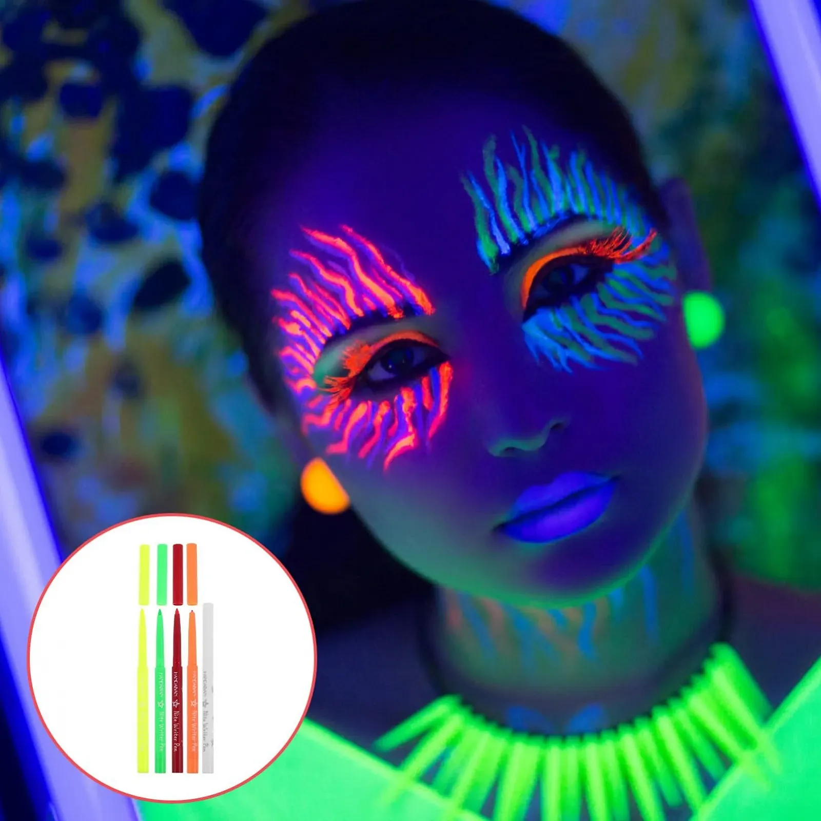 Олівець BIUDECO Набір 5 шт. Halloween Кольорові, фото №6 Олівець BIUDECO Набір 5 шт. Halloween Кольорові, фото №6