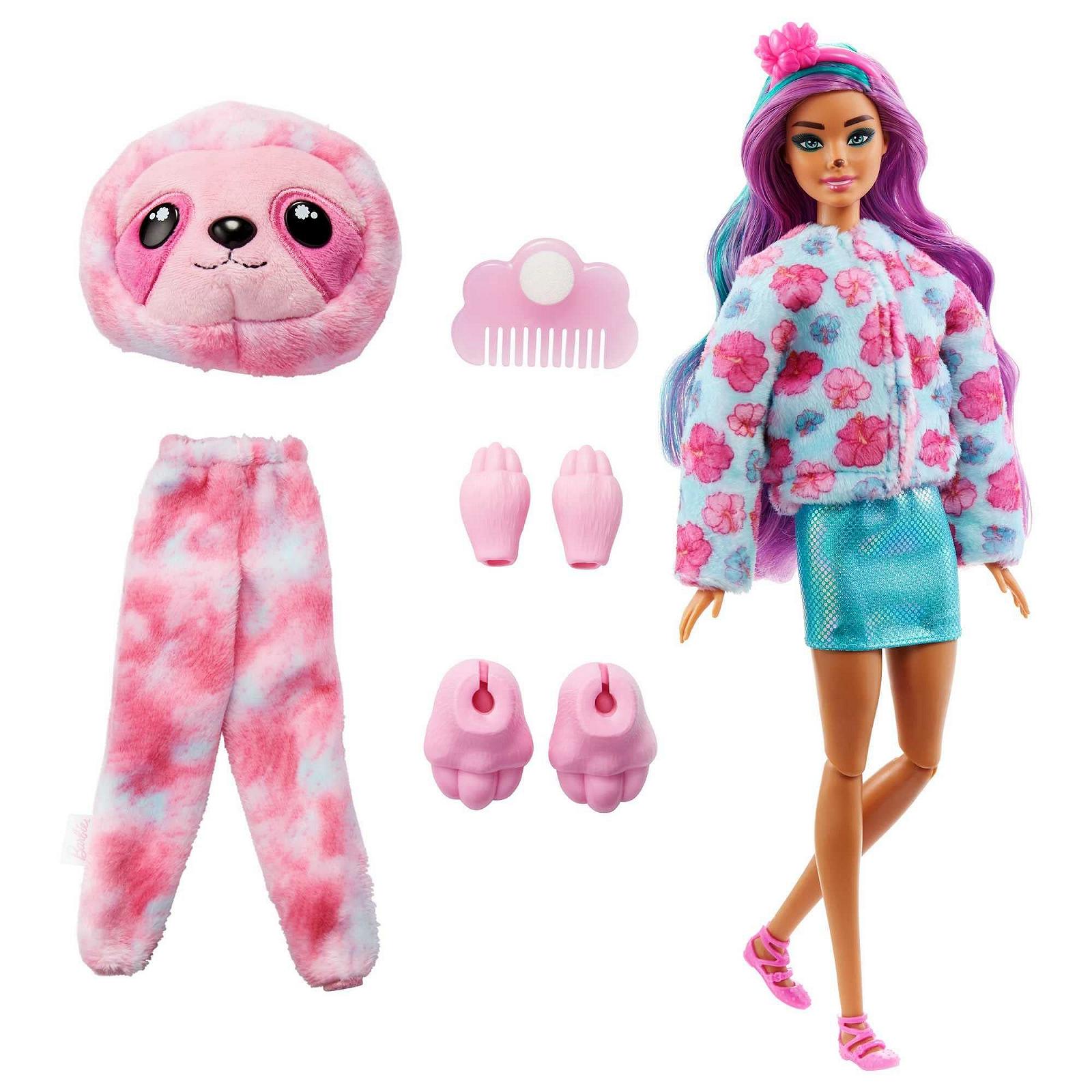 Кукла Barbie Dreamland Fantasy HJL59 в костюме ленивца с эффектом изменения цвета 10 сюрпризов и домашний питомец для детей от 3 лет, фото №3 Кукла Barbie Dreamland Fantasy HJL59 в костюме ленивца с эффектом изменения цвета 10 сюрпризов и домашний питомец для детей от 3 лет, фото №3
