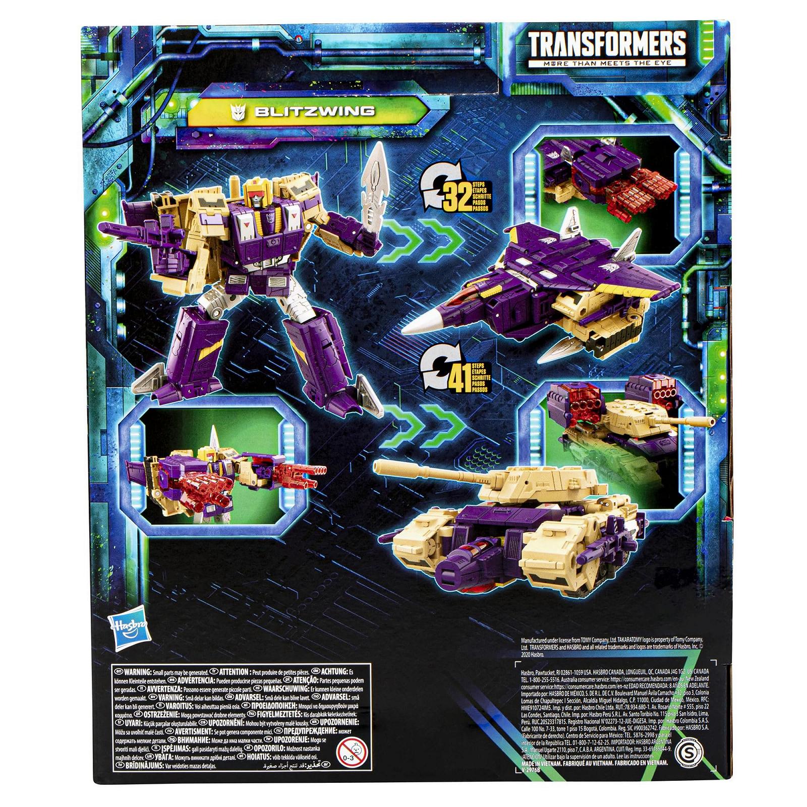 Трансформер GEN Legacy EV Leader Blitzwing PR, фото №6
