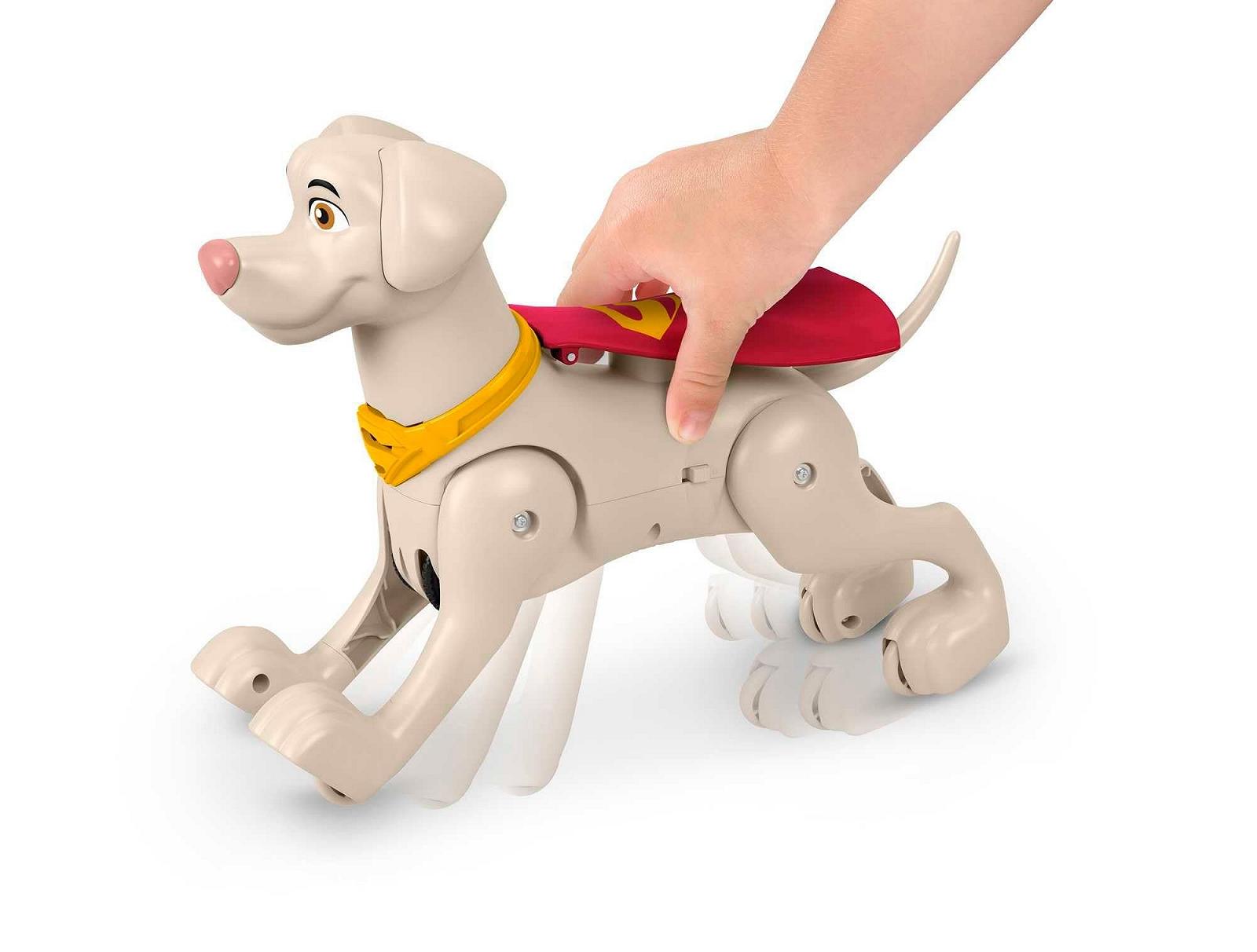 Фигурка-трансформер Fisher-Price DC Comics DC Super Pets HJF35 Суперскоростной полет Крипто 35,5 см, фото №5