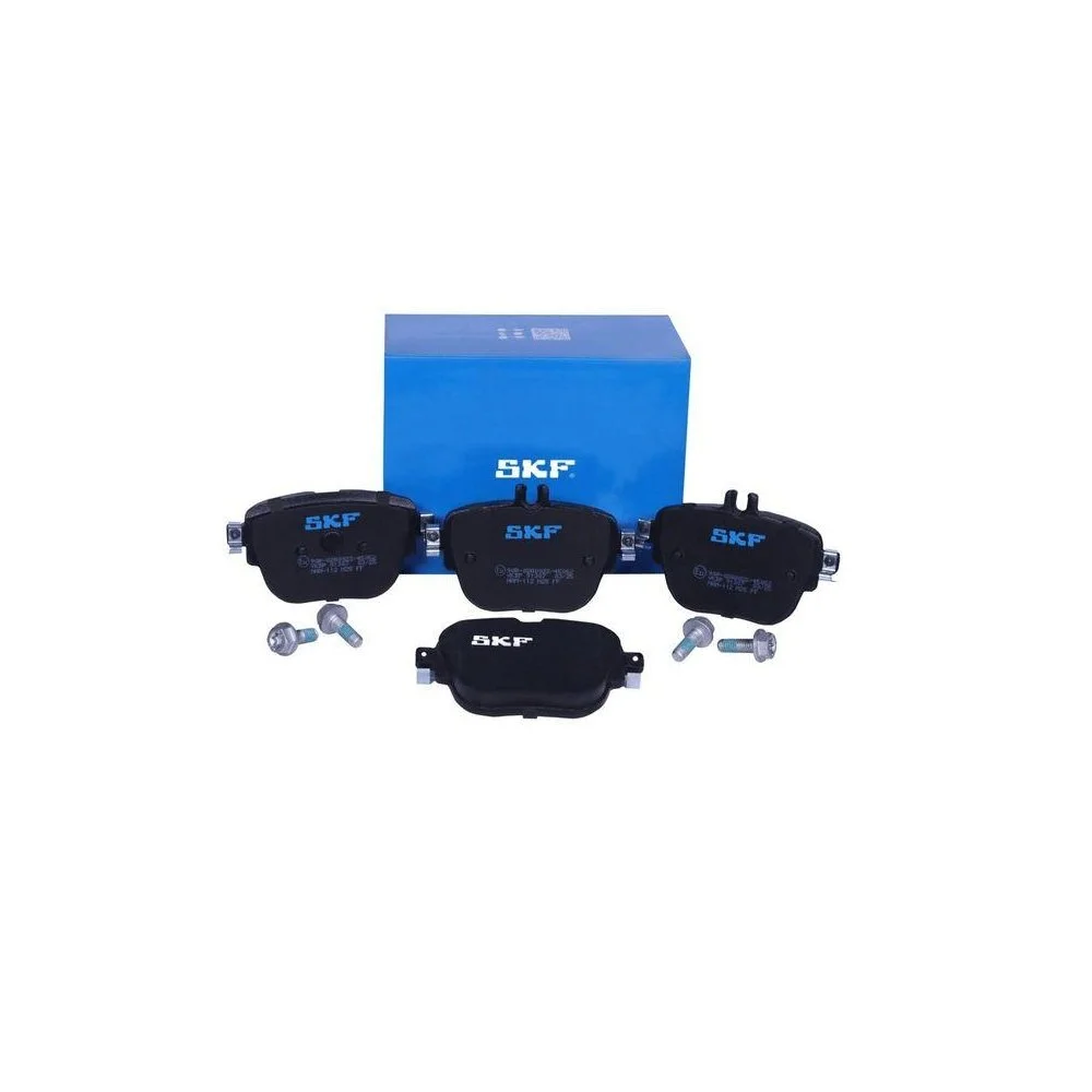 Комплект гальмівних колодок, дискові гальма SKF VKBP 91307 для MERCEDES-BENZ, задня вісь, фото №1