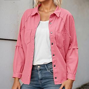 Джинсовая куртка Vhersily Oversized Женская Черный synthetic.ua - Фото 1