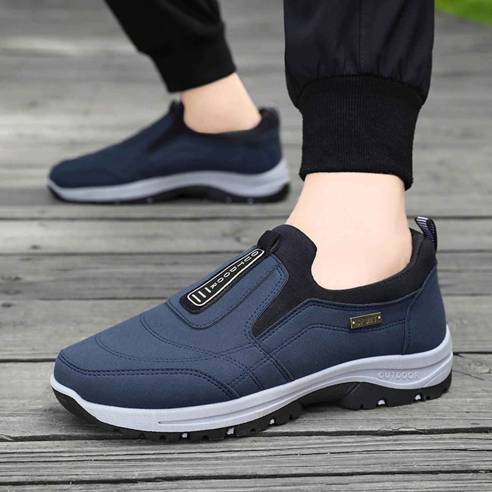 Чоловічі Кросівки SRZYMJ Чорний, фото №5 Чоловічі Кросівки SRZYMJ Чорний, фото №5