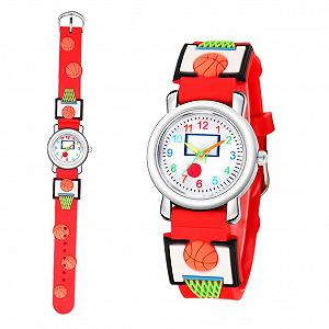 Купить Детские Кварцевые Часы LIFKOME 3D Cartoon Basketball Легкий Дизайн - Фото 1 Детские Кварцевые Часы LIFKOME 3D Cartoon Basketball Легкий Дизайн - Фото 1