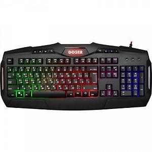 Клавиатура Defender Goser GK-772L Black 45772 - Фото 1