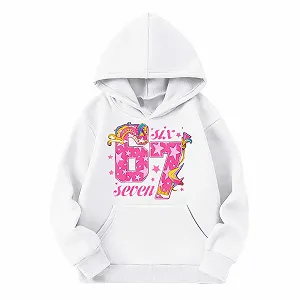 Худі 67 З принтом та кишенею synthetic.ua - Фото 1