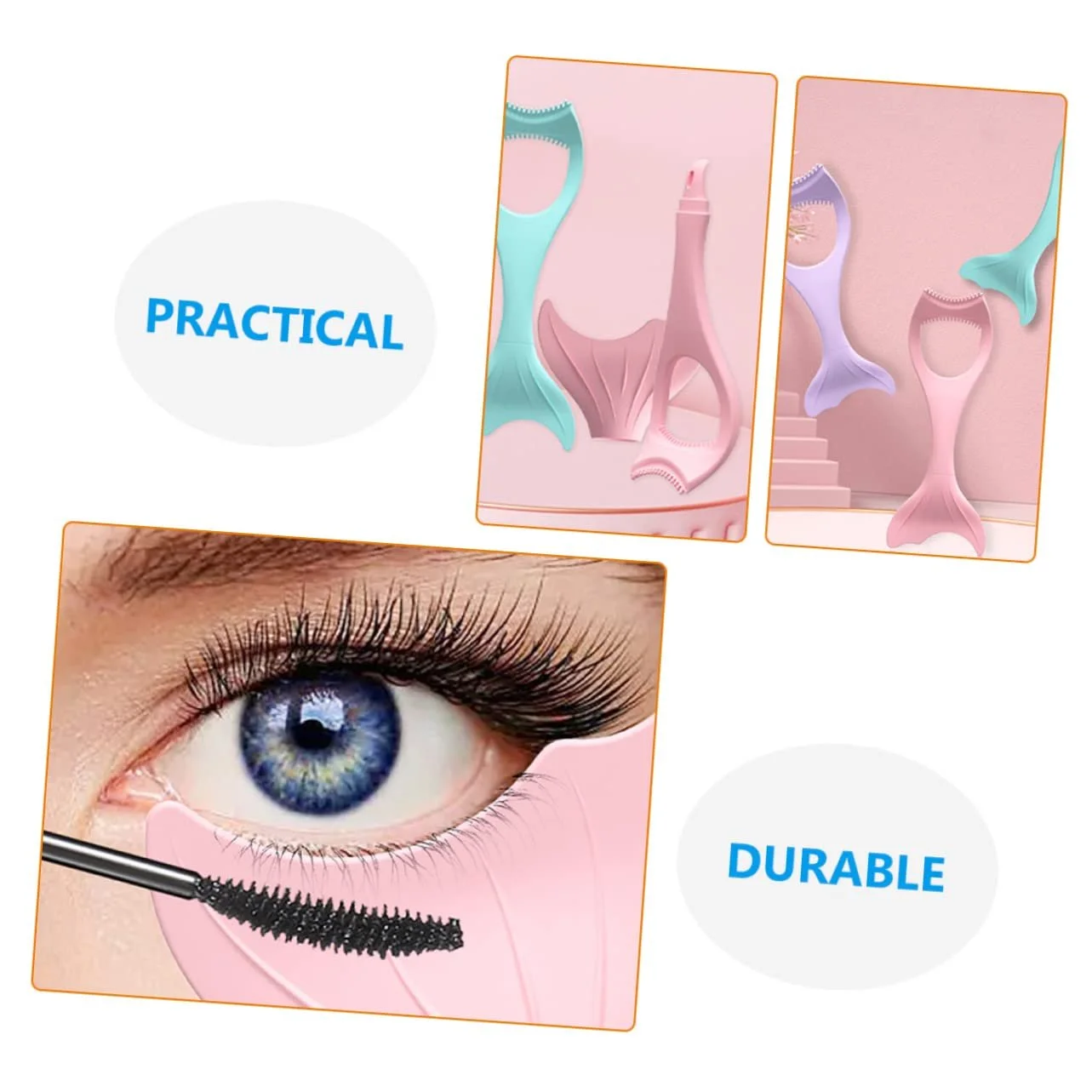 Инструмент для подводки глаз DRESSOOS, трафарет, фото №2