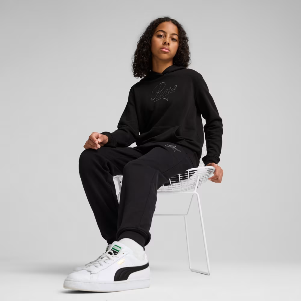 Спортивные штаны Puma ESS SCRIPT 68580701 Черный L, фото №3