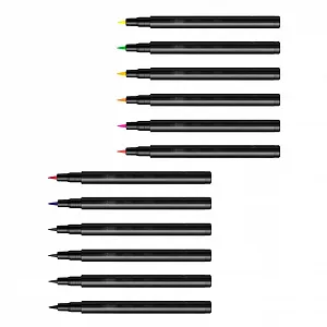 Подводка для глаз HONMEET 12St Farbiger коричневый - Фото 1