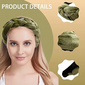 Обруч Костюмный Плетеный с Эдельвейсом synthetic.ua - Фото 1