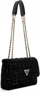 Жіноча сумка через плече Guess Giully Чорний - Фото 1