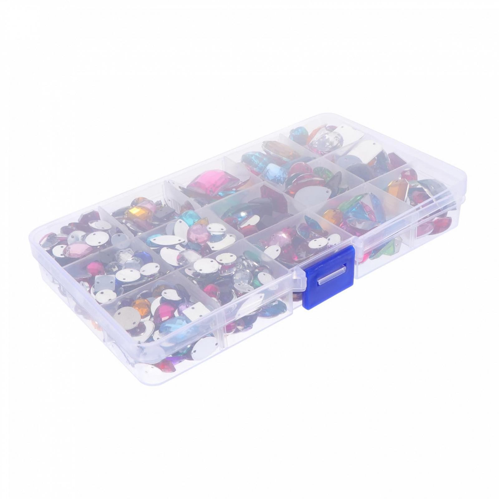 Набор страз Flatback, акриловые стразы для одежды и рукоделия, самоцветы с гладкой поверхностью, прочные и надежные, фото №1