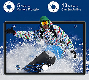 Планшет 10" Yestel T10 4/32Gb 8 ядер Android 11 8000 mAh Сірий synthetic.ua - Фото 1