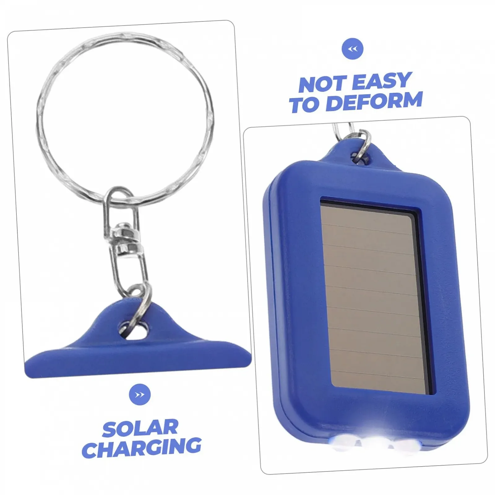 Многофункциональный солнечный фонарик Брелок для кемпинга, походов, фото №7 Многофункциональный солнечный фонарик Брелок для кемпинга, походов, фото №7