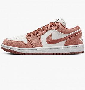 Кроссовки Jordan 1 Low SE Canvas Sky J Orange (W) 40.5 - Фото 1