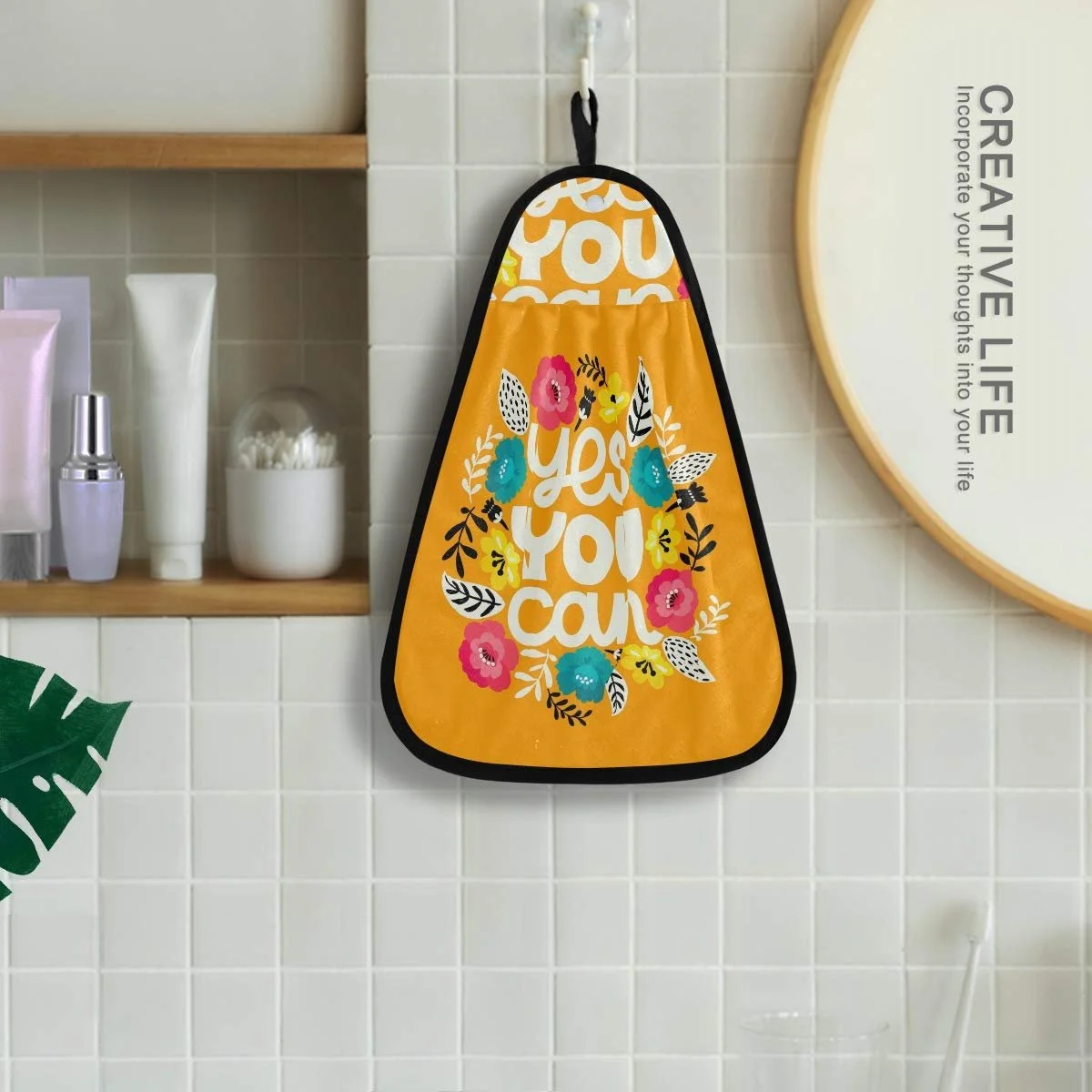 Подвесное полотенце Quote Yes You Can 42х31 см, фото №4