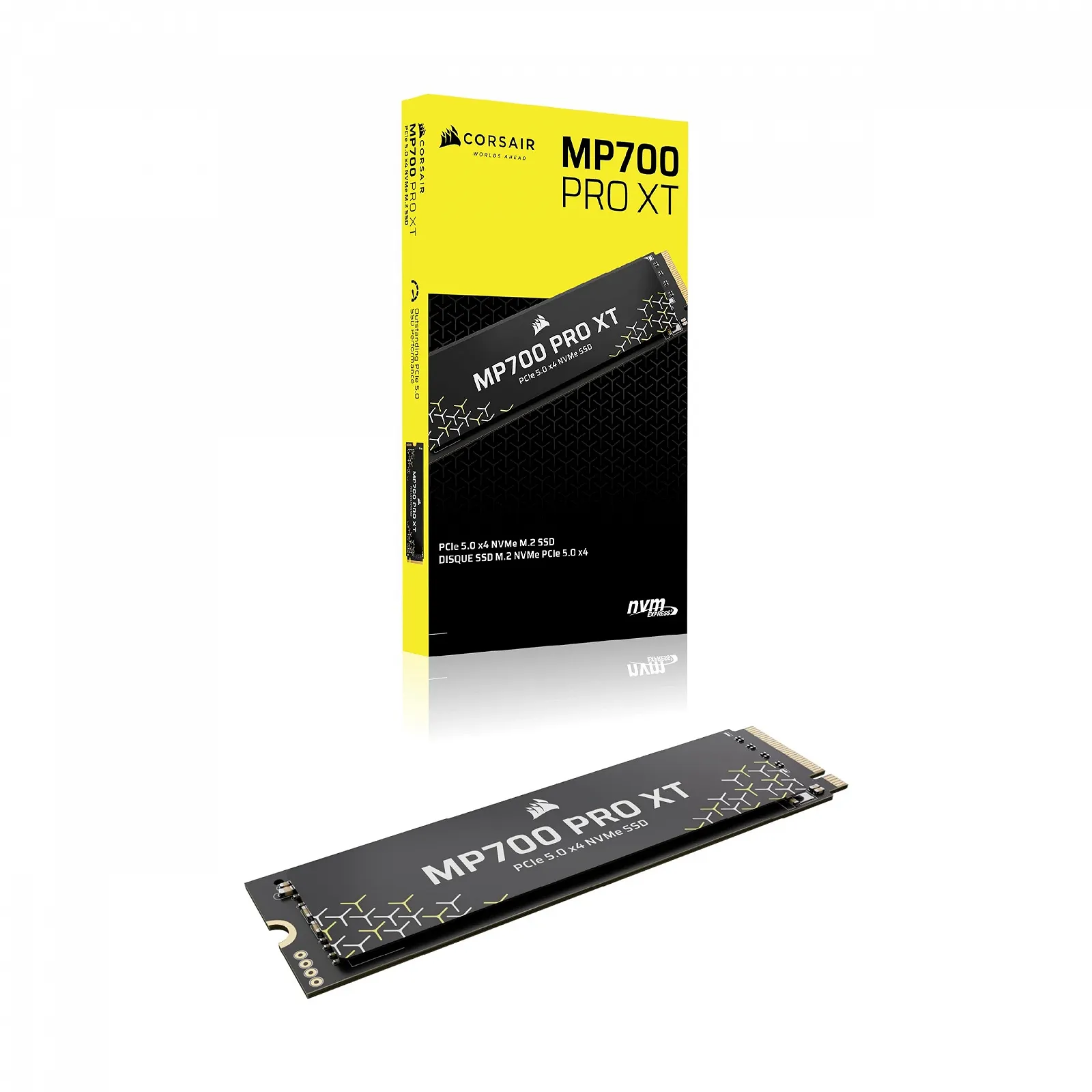 SSD Corsair MP700 PRO XT 1 ТБ PCIe 5.0 NVMe M.2 Black, фото №8 SSD Corsair MP700 PRO XT 1 ТБ PCIe 5.0 NVMe M.2 Black, фото №8