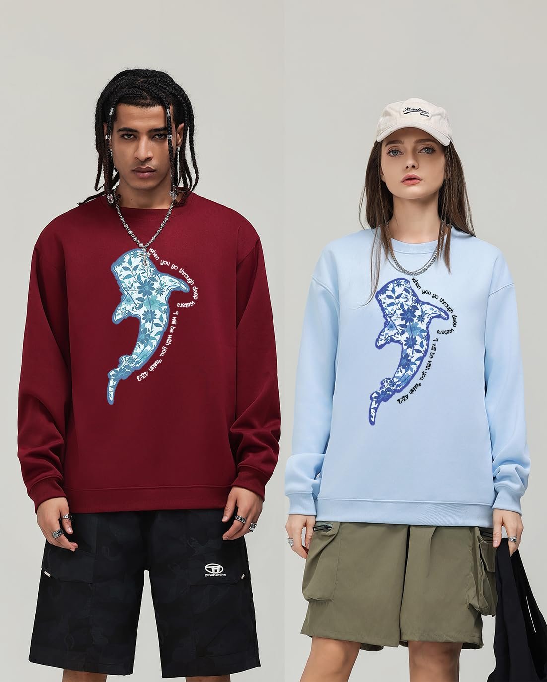 Свитшот Whale Shark Whale Ocean, фото №3