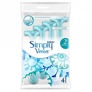 Одноразовые бритвы Gillette Simply Venus 2 4 шт. synthetic.ua - Фото 1