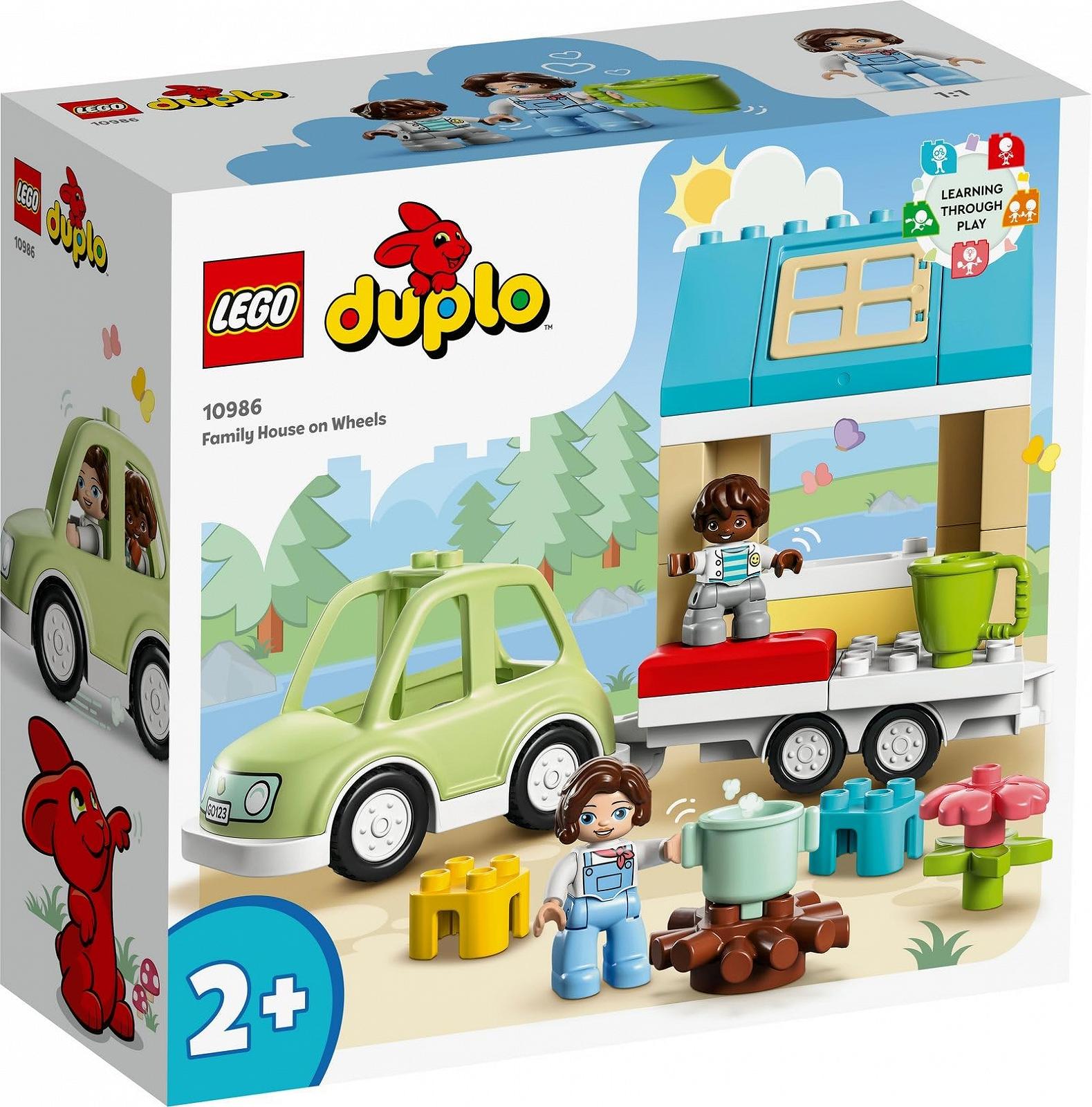 Конструктор Lego Duplo 10986 Дім на колесах 10988 Поїздка на автобусі, фото №2