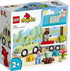 Конструктор Lego Duplo 10986 Дім на колесах 10988 Поїздка на автобусі synthetic.ua - Фото 1