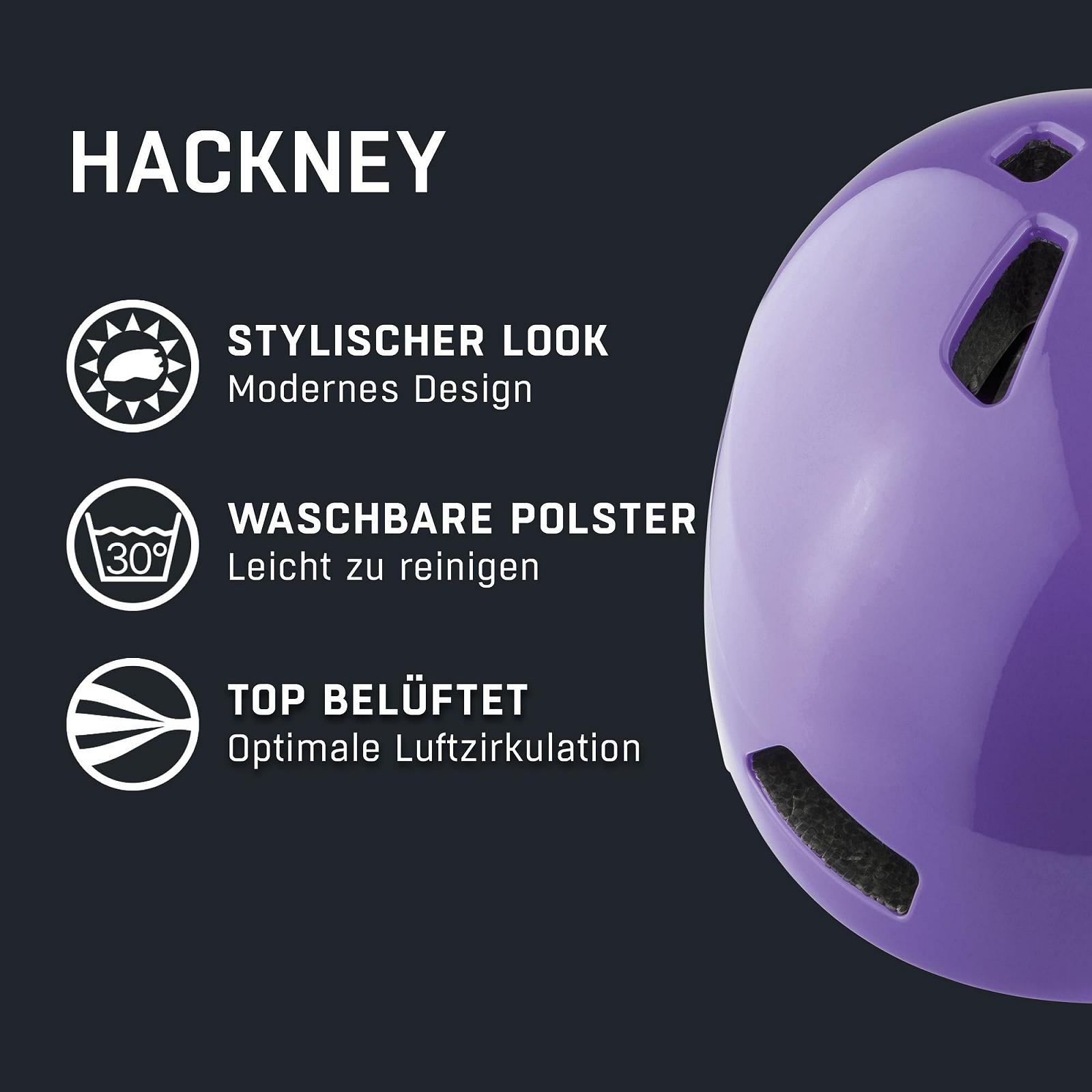 Шолом ALPINA Hackney, легкий, міцний, з оптимальною системою вентиляції для дітей, з можливістю установки LED для поліпшення видимості, фото №2