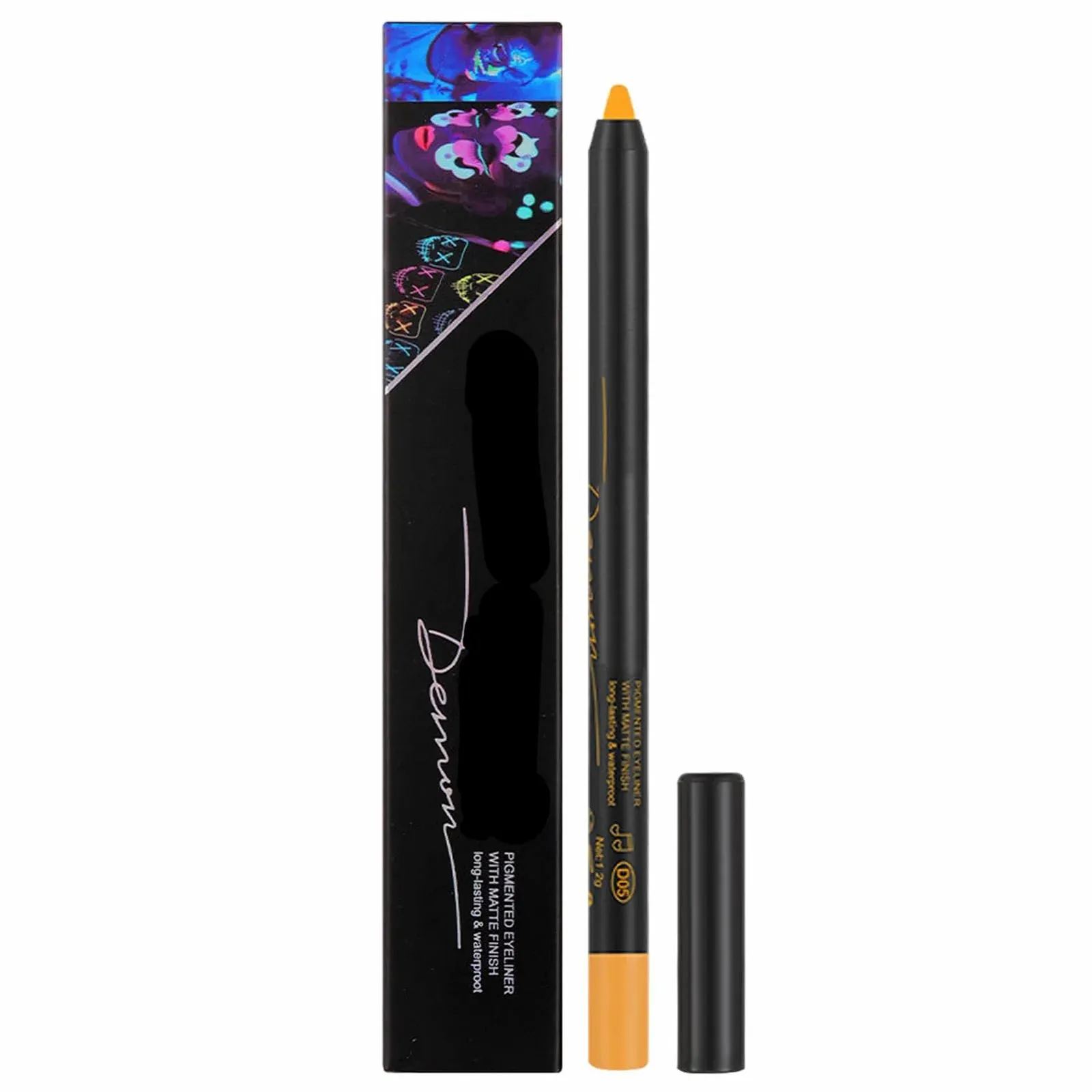 Карандаш-фломастер Neon Water Activated Eyeliner Fowybe, фото №7