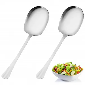 Ложки для сервировки Serving Spoons, 2 шт, нержавеющая сталь - Фото 1