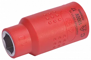 Сменная торцевая головка SW-STAHL 05520L-10 3/8" 10 мм VDE - Фото 1