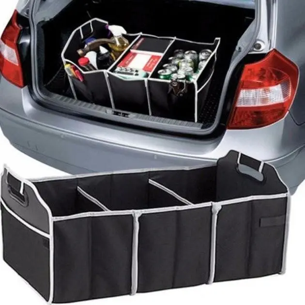 Складная сумка органайзер в багажник автомобиля Car Boot Organizer, фото №2