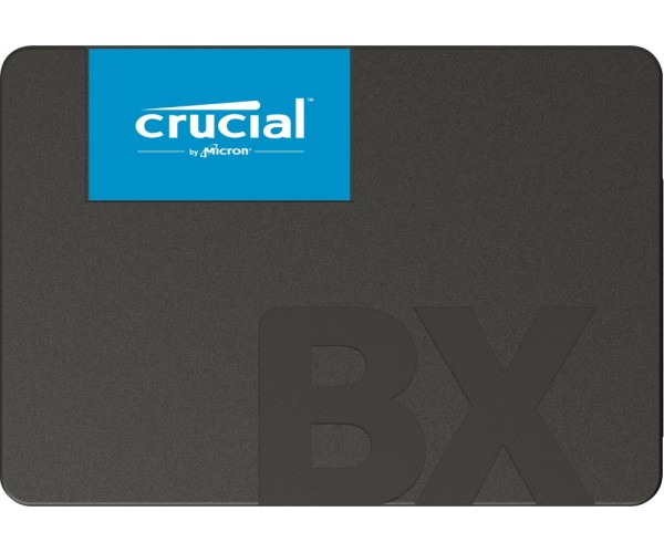 Твердотільний накопичувач 500Gb Crucial BX500 SATA3 2.5", 3D TLC 550/500 MB/s CT500BX500SSD1, фото №1