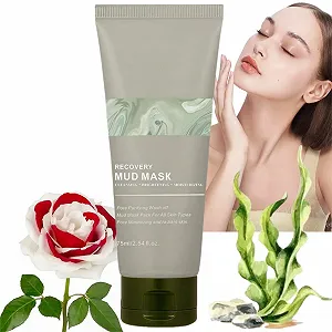 Маска для лица Восстановление, для чувствительной кожи, Грязевая маска, Питание Mu/dMask Re/Lief, для глубокого очищения, Re/Lief Night Wrapping - Фото 1