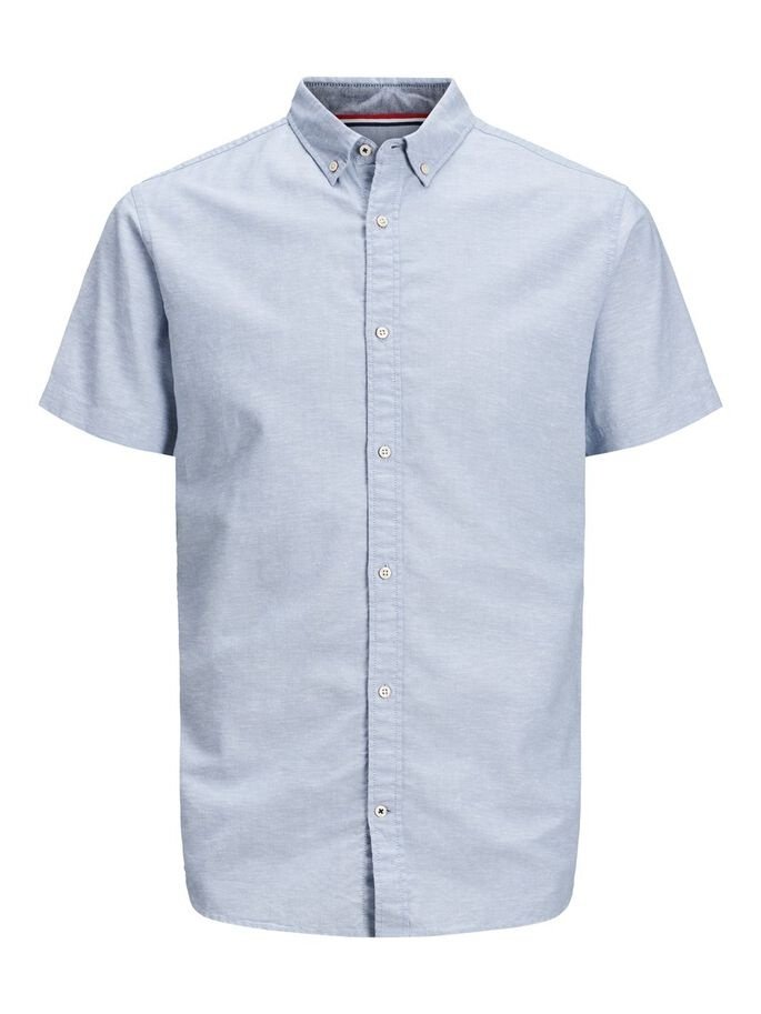 Рубашка Jack&Jones JJESUMMER SlimFIT 12163857 Голубой M, фото №5