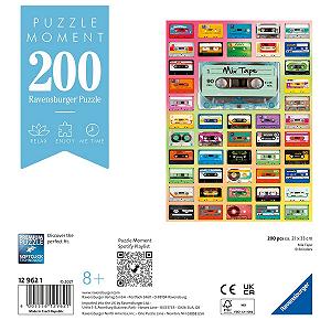 Пазл Ravensburger Puzzle Moment 12962 Mix Tape 200 элементов от 8 лет synthetic.ua - Фото 1