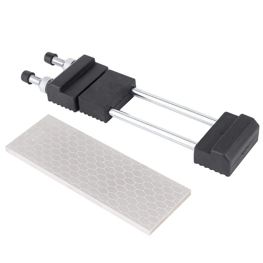 Точильный камень двухсторонний 400/1000 Grit с регулируемым основанием, фото №7