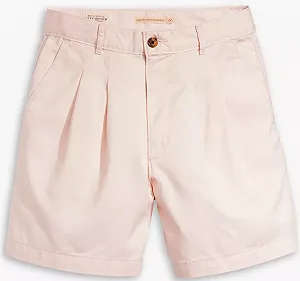 Женские шорты брючные Levis - Pleated Trouser Short Mauve Chalk - 23 synthetic.ua - Фото 1