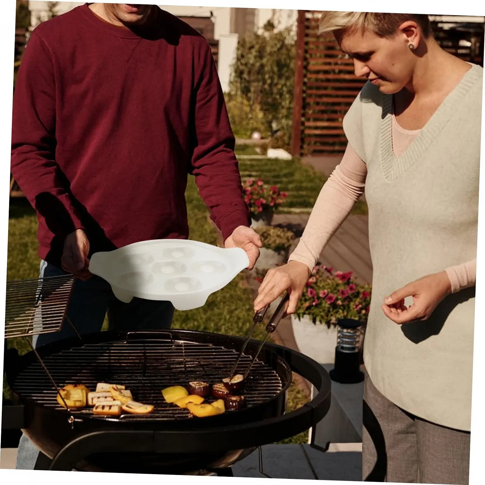 Форма для запекания улиток Керамическая Рифленая Жаропрочная Белая, фото №7