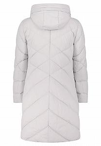 Жіноче стьобане пальто Amber & June з капюшоном synthetic.ua - Фото 1