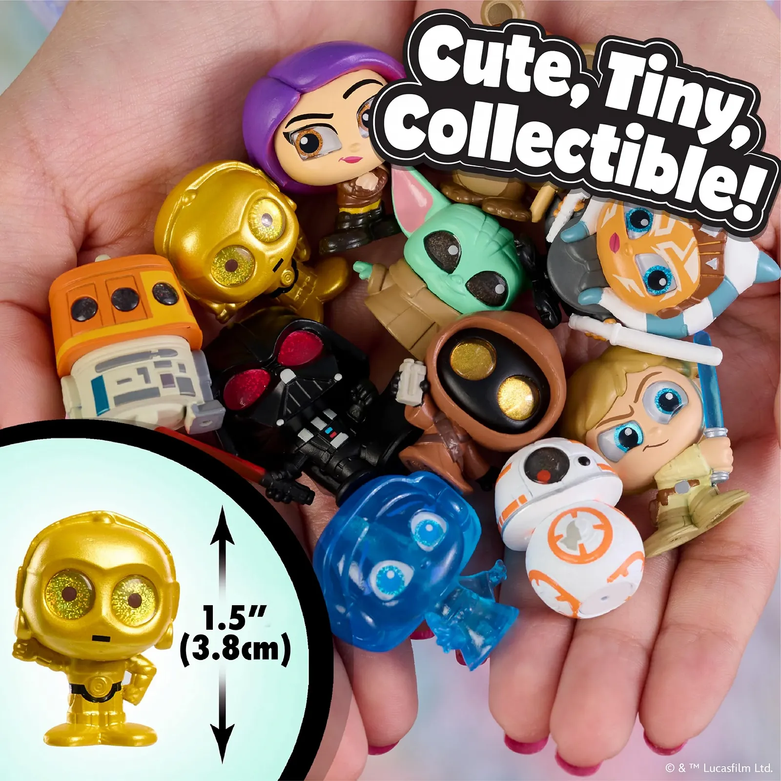 Міні-фігурки Just Play Doorables Star Wars Galaxy Mini Peek Series 1 набір з 2 шт., фото №3