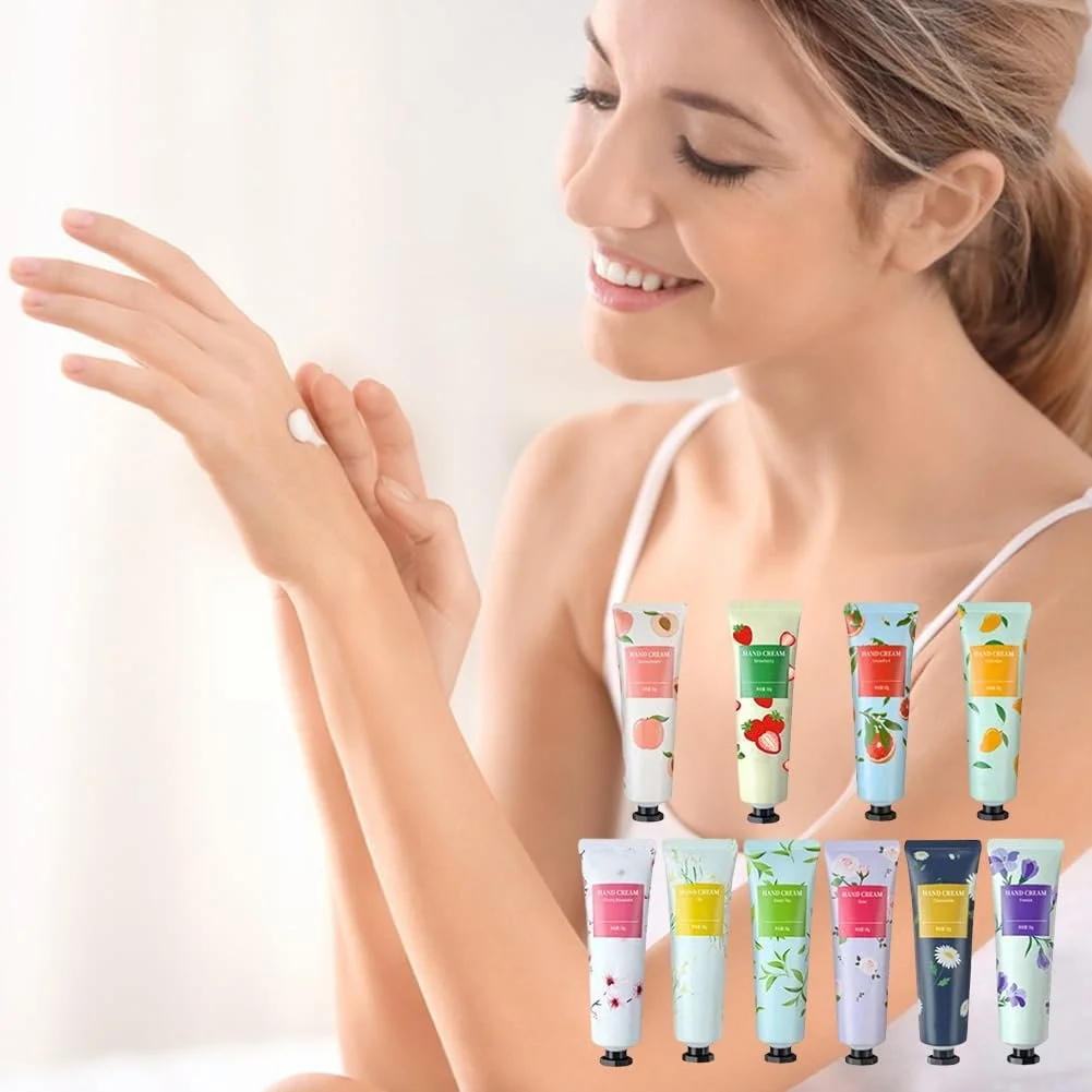 Крем для рук Набір Міні Набір кремів для рук 10 x 30 г Ароматизований набір, фото №4
