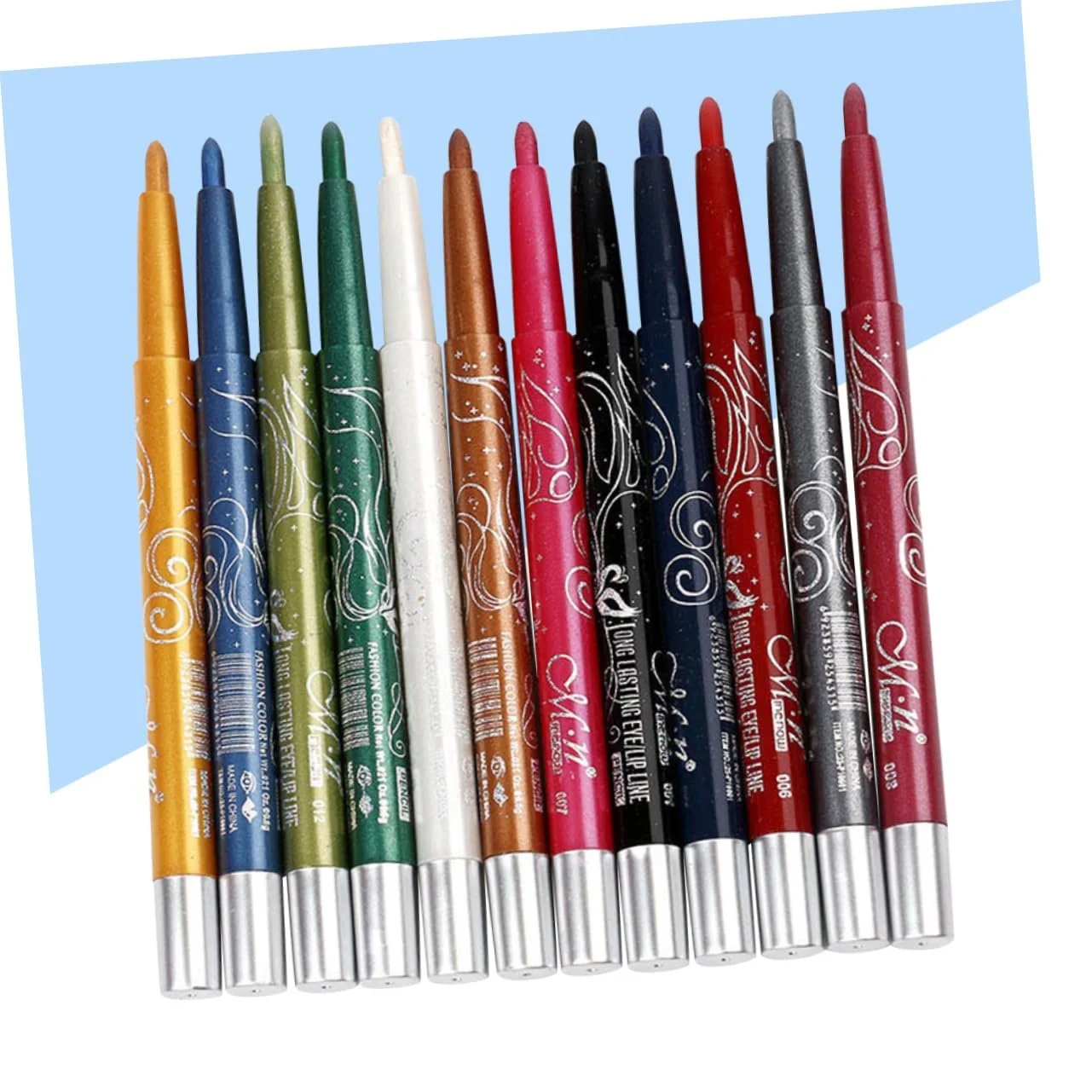 Подводка для глаз POPETPOP, 12 шт., водостойкая, фото №2