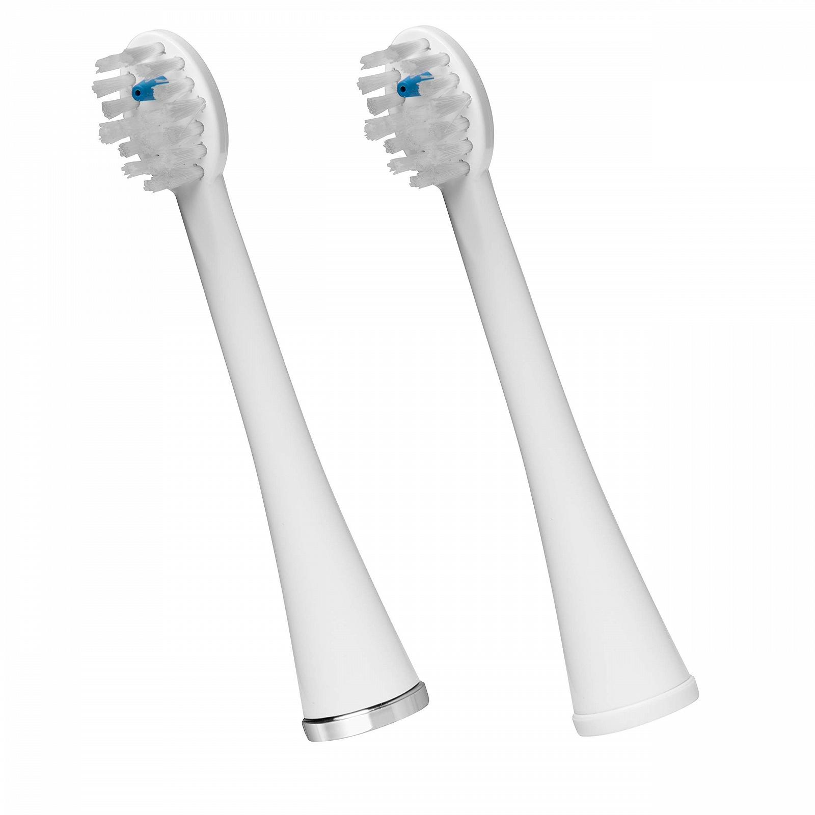 Насадки для зубной щетки Waterpik Sonic Fusion для электрической зубной щетки Sonic-Fusion с встроенным оральным ирригатором (2 шт. в упаковке), фото №1