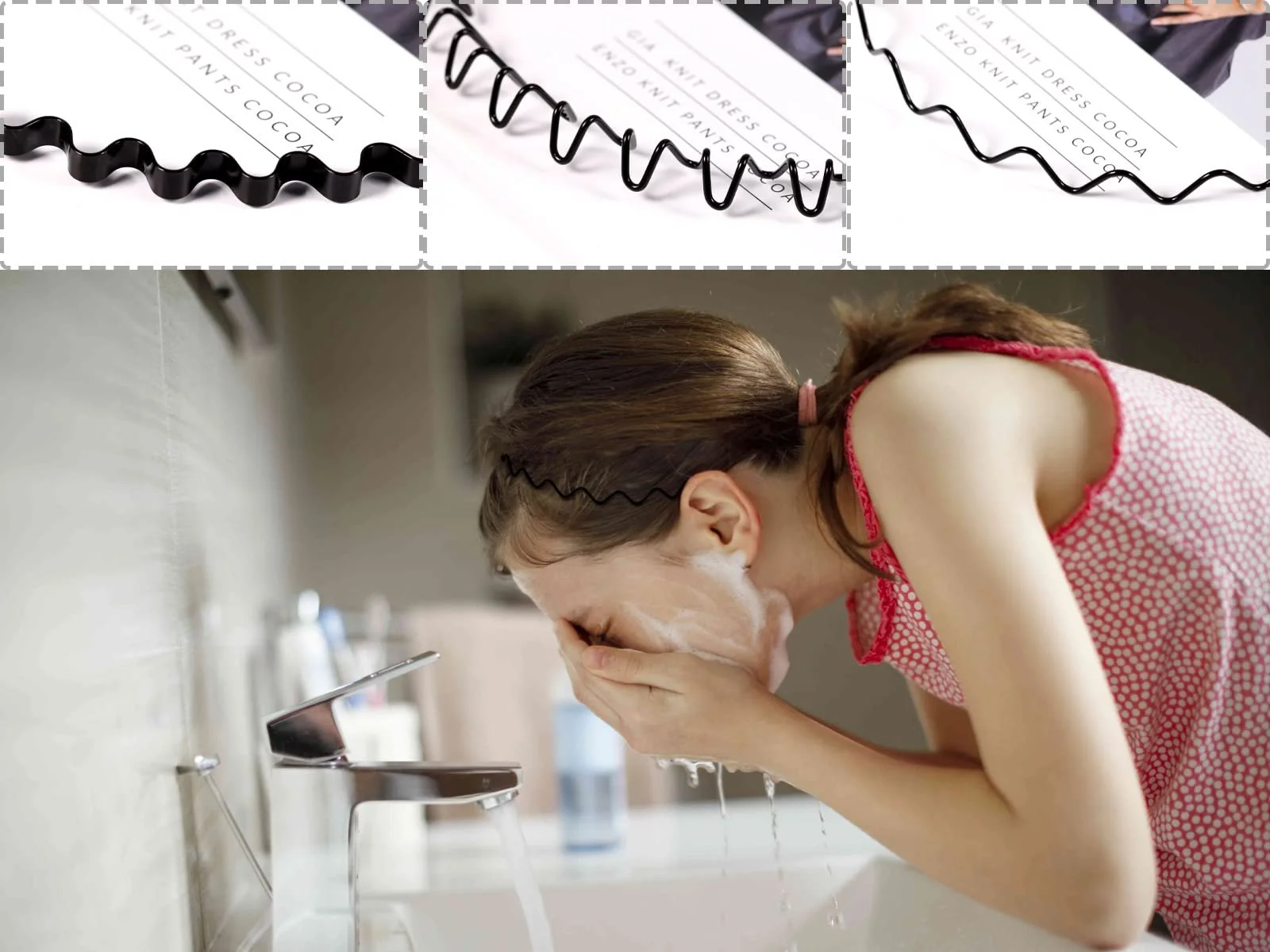 Набір з 3 обручів для волосся, фото №5 Набір з 3 обручів для волосся, фото №5