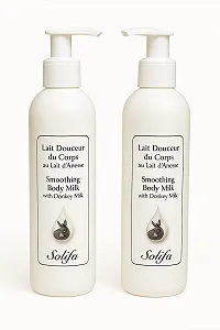 Молочко для тела с ослиным молоком 20% Solifa Laboratory Eurotel 400 мл - Фото 1