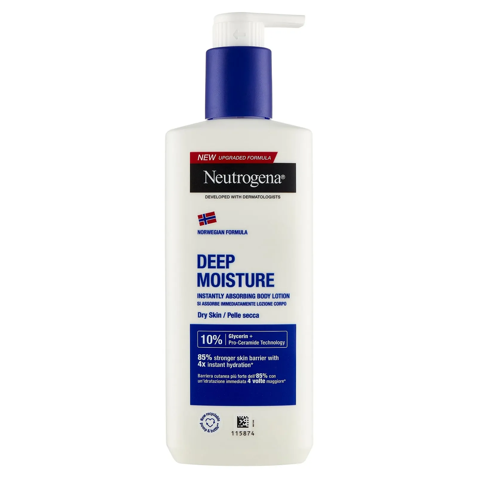 Крем для тіла Neutrogena Norwegian Formula Intensive Moisturising з поживними речовинами, 250 мл, фото №1 Крем для тіла Neutrogena Norwegian Formula Intensive Moisturising з поживними речовинами, 250 мл, фото №1