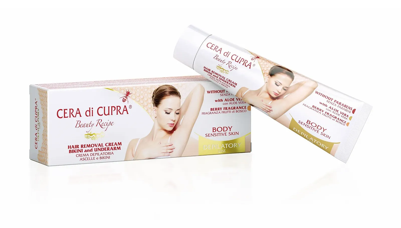 Крем для депіляції Cera di Cupra Bikini and Underarm для зони бікіні та пахв 50 мл, фото №1