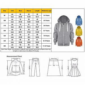 Детская Толстовка на Молнии Generisch Повседневная Куртка для Мальчиков и Девочек Удобный Крой Длинные Рукава synthetic.ua - Фото 1